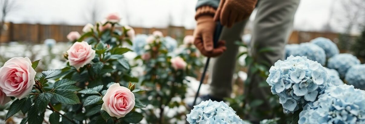 Préparez vos rosiers et hortensias comme un pro : l’astuce hivernale à ne surtout pas manquer !