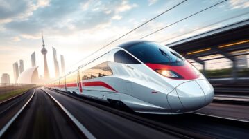Ce train à grande vitesse atteint 450 km/h !