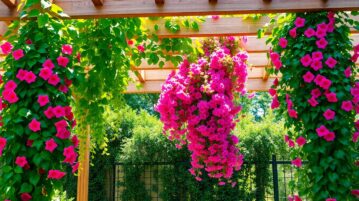 3 plantes grimpantes spectaculaires pour habiller votre pergola en un temps record