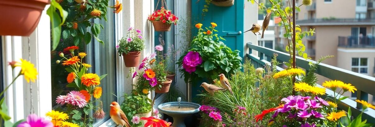 7 astuces simples pour transformer votre balcon en paradis des oiseaux