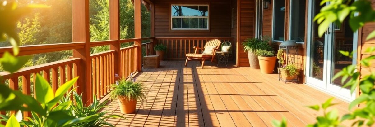 9 Astuces Faciles et Naturelles Pour Redonner Vie à Votre Terrasse en Bois Verdie