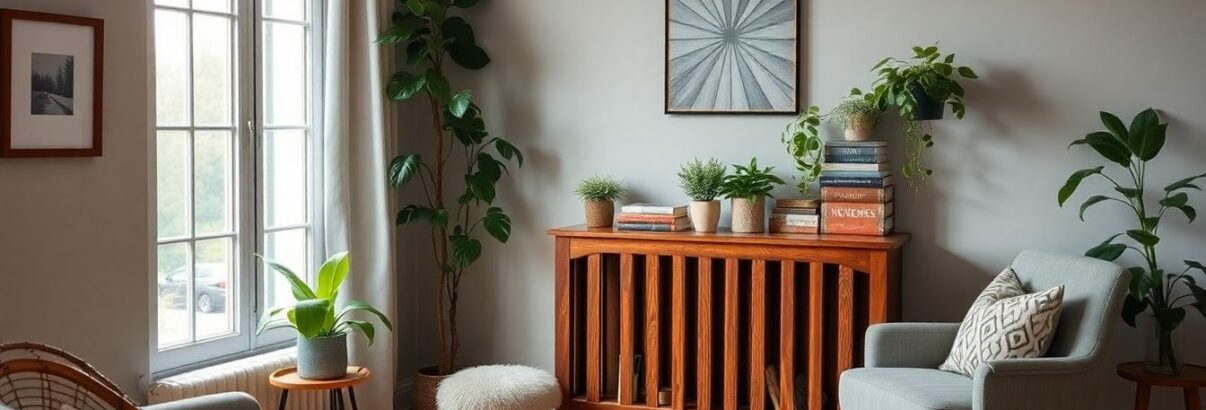 Astuces déco ingénieuses pour camoufler vos vieux radiateurs disgracieux