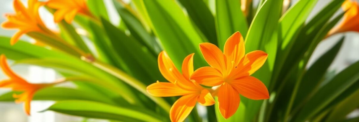 Clivia : comment obtenir une floraison spectaculaire avec un entretien facile