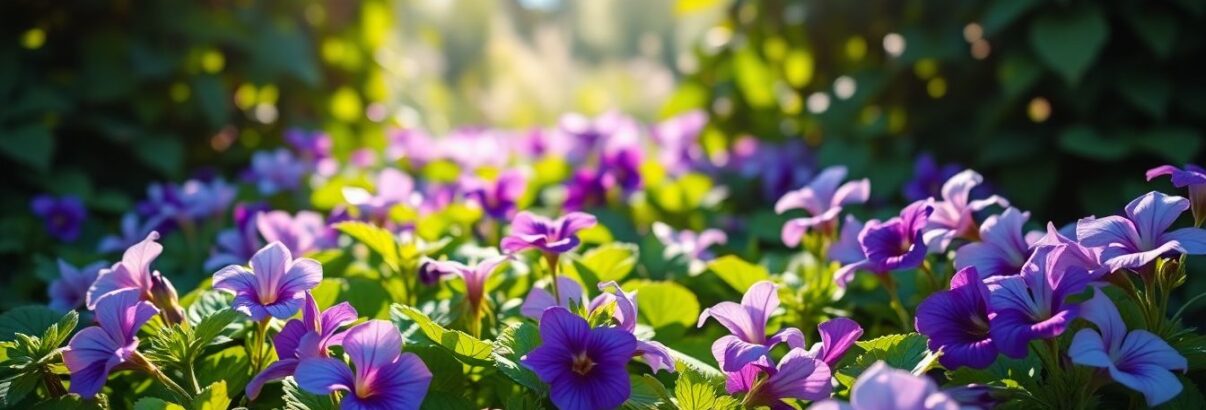 Cultivez de magnifiques violettes dans votre jardin : nos secrets pour réussir à coup sûr