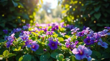 Cultivez de magnifiques violettes dans votre jardin : nos secrets pour réussir à coup sûr