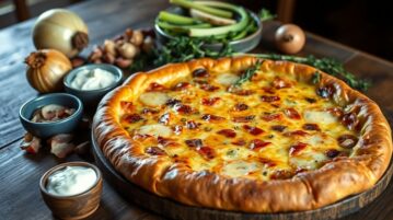 Flammekueche alsacienne : la recette traditionnelle inratable pour régaler vos convives