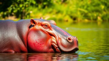 La fascinante sécrétion rouge de l'hippopotame : protection naturelle et mystère scientifique