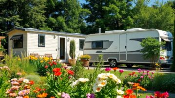 Mobile-home ou caravane dans son jardin : la réglementation en 2025