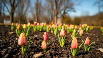 Planter des tulipes en février : un pari gagnant pour un printemps fleuri