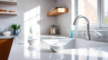 Sel et liquide vaisselle : l'astuce magique pour un nettoyage impeccable en cuisine
