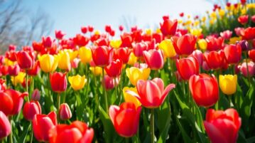 Tulipes : les secrets pour un jardin éclatant de couleurs au printemps