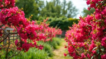 Aubépines à fleurs roses et rouges : beauté rustique et floraison garantie pour votre jardin