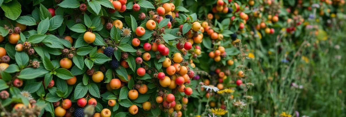 Comment créer une haie fruitière sauvage sans dépenser un centime : la nature comme jardinière