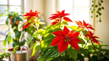 Comment faire survivre votre poinsettia bien après les fêtes ? Les secrets de longévité de l'étoile de Noël