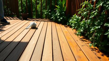Comment redonner vie à une terrasse en bois délavée sans se ruiner ?
