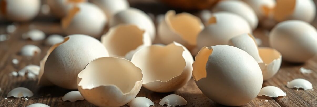 coquilles d'oeuf