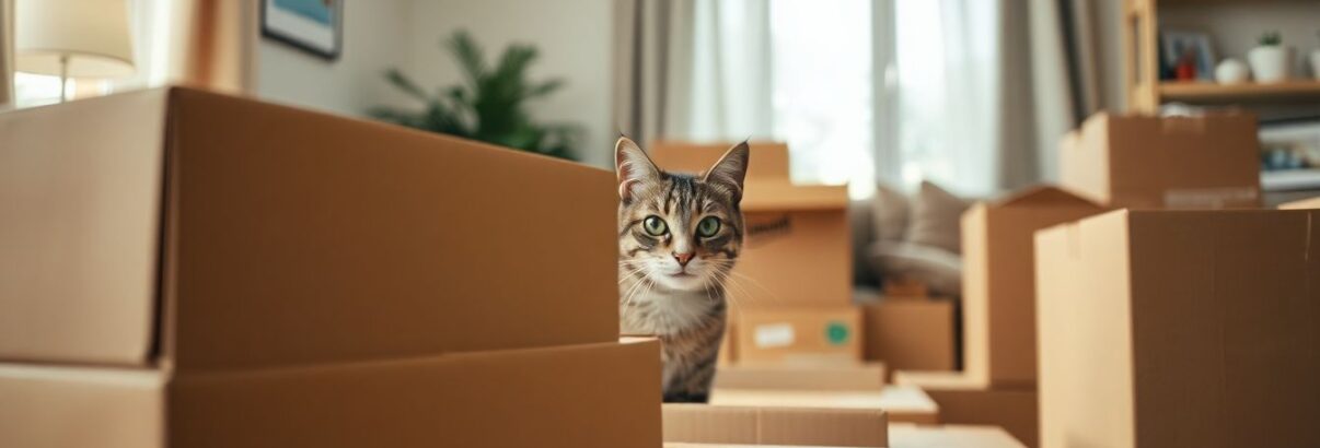 Déménagement avec un chat : pourquoi garder votre félin à l'intérieur pendant 2 à 4 semaines minimum