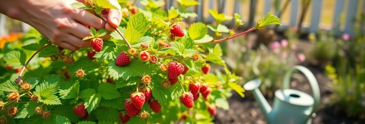 Framboisier : 3 gestes essentiels à faire avant début avril pour une récolte généreuse