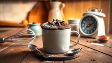 Mug cake au chocolat sans micro-onde : le dessert réconfortant prêt en 10 minutes chrono