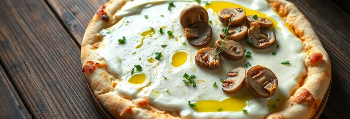 Pizza blanche poireaux-champignons : la recette crémeuse qui change de l'ordinaire