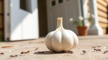 Placer une gousse d'ail à l'entrée de la maison en mai : l'astuce naturelle contre les fourmis