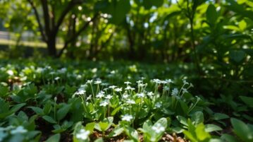 Pratia pedunculata : la tapissante aux fleurs bleu pâle qui illumine les zones ombragées du jardin