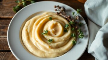 Purée de céleri-rave et pommes : le mariage parfait entre douceur et caractère