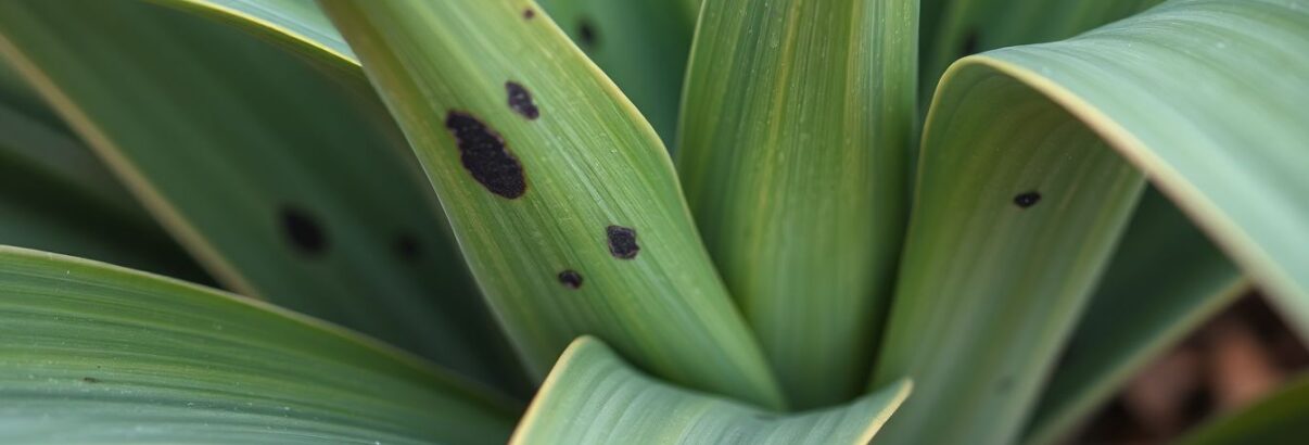 Taches noires sur les feuilles de Yucca : comment identifier et traiter efficacement ce problème