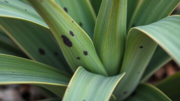 Taches noires sur les feuilles de Yucca : comment identifier et traiter efficacement ce problème