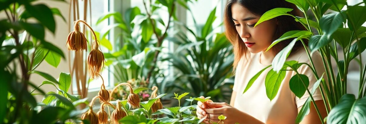 Vous étouffez vos plantes d'amour ! Découvrez pourquoi elles meurent et comment les laisser vivre