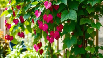 Aristoloche : cette plante grimpante aux fleurs en cœur qui s'accroche partout sans support