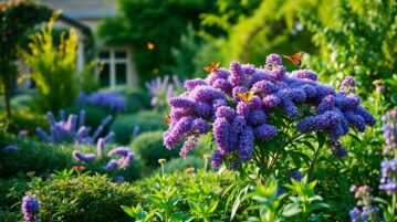 Buddleia : l'arbuste magique qui structure votre jardin et fleurit dès sa plantation