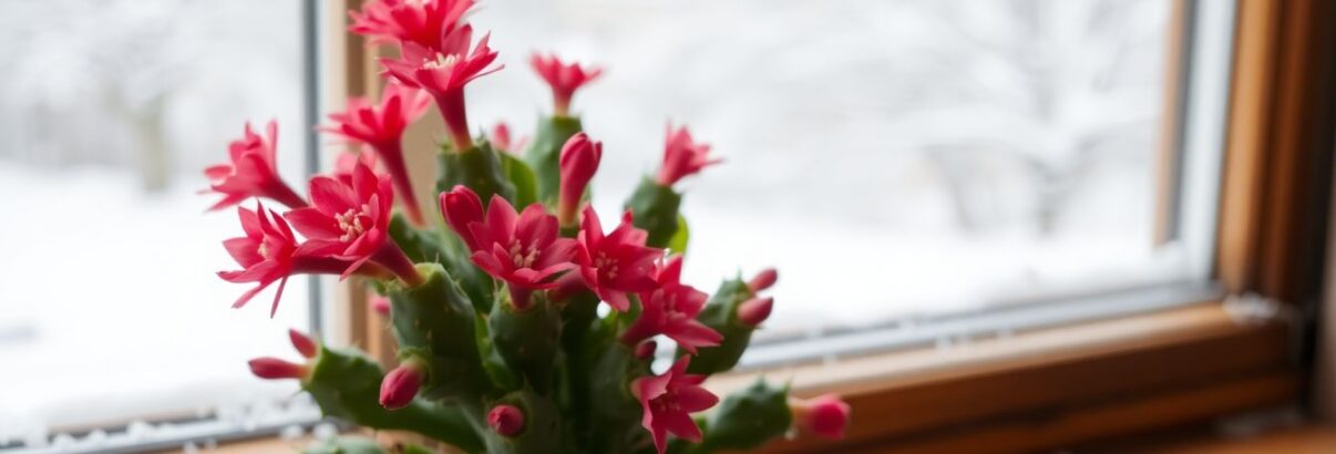 Cactus de Noël : pourquoi le sortir maintenant pour une explosion de fleurs en hiver