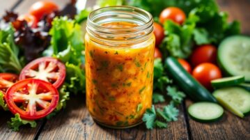 Ce condiment express change tout dans vos salades et se conserve des semaines