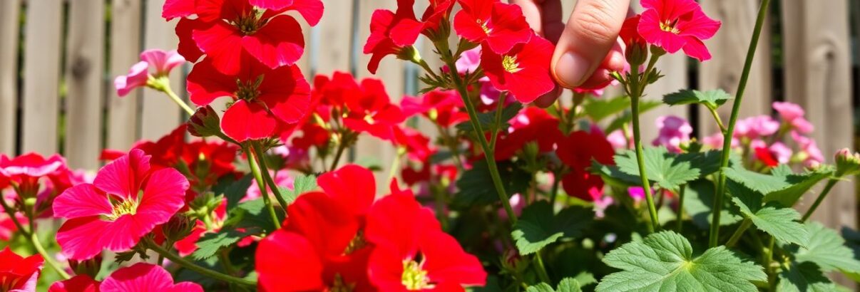 Comment faire refleurir vos géraniums avec cette astuce méconnue mais efficace