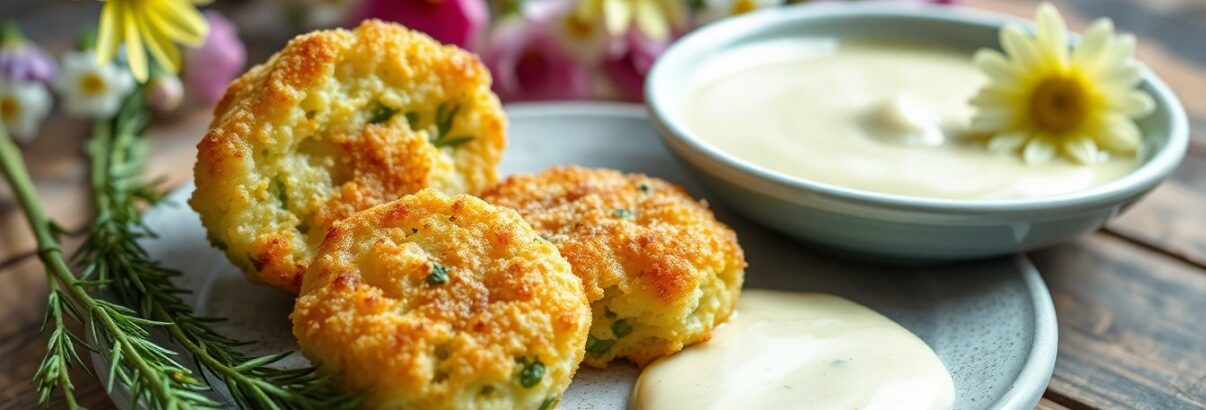 Croquettes d'asperges et parmesan, sauce aigrelette : un délice printanier facile à préparer