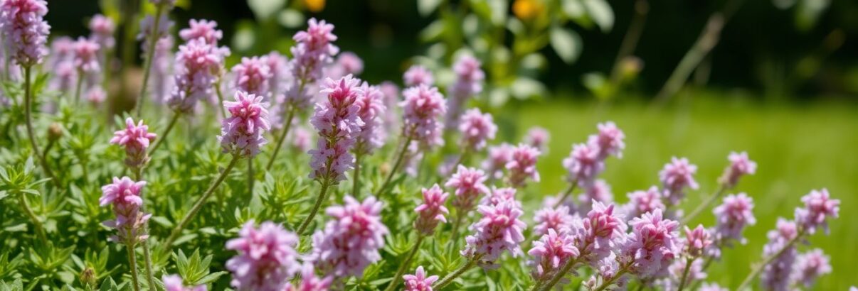 Elle fleurit, sent bon, et éloigne les moustiques : plantez du thym laineux avant fin juin pour un jardin sans corvées