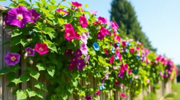 L'ipomée : la plante grimpante parfaite à planter maintenant pour habiller une clôture disgracieuse