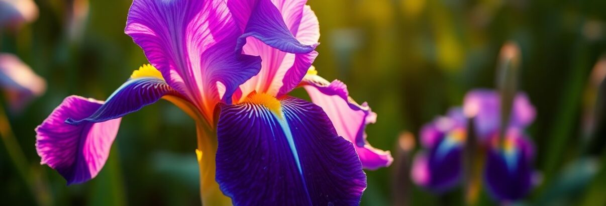 L'iris germanica : la fleur qui résiste à tout et parfume votre jardin dès les premiers rayons du soleil