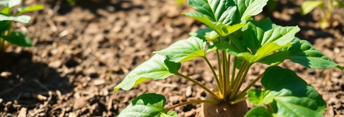 La patate douce : légume résistant qui produit sans arrosage tout l'été
