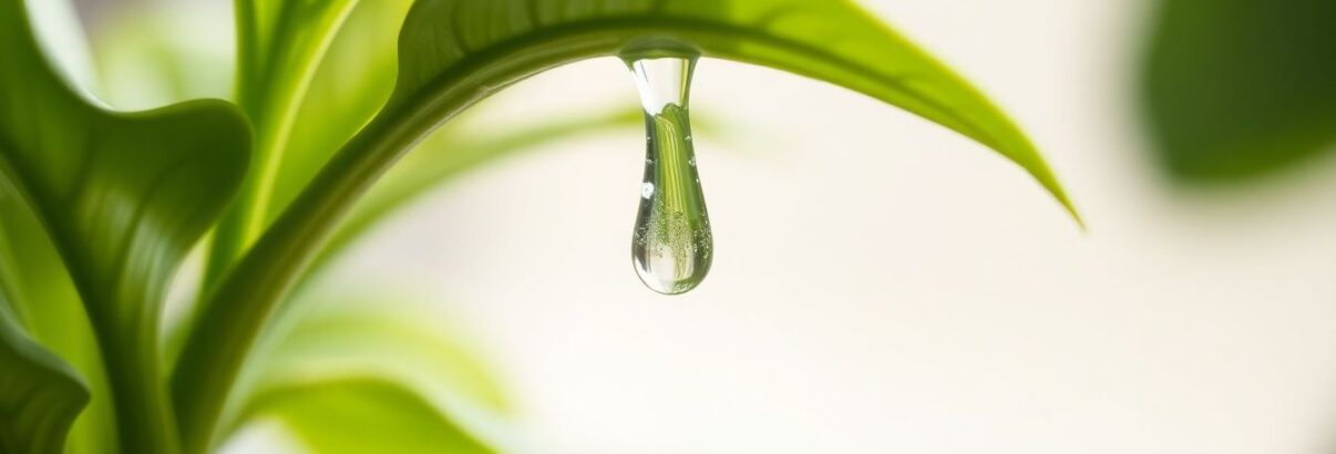 La plante qui pleure : votre indicateur naturel d'humidité du sol