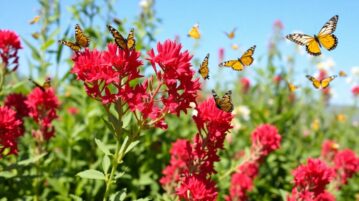 La Valériane rouge : cette vivace rustique qui revient chaque année et attire les papillons