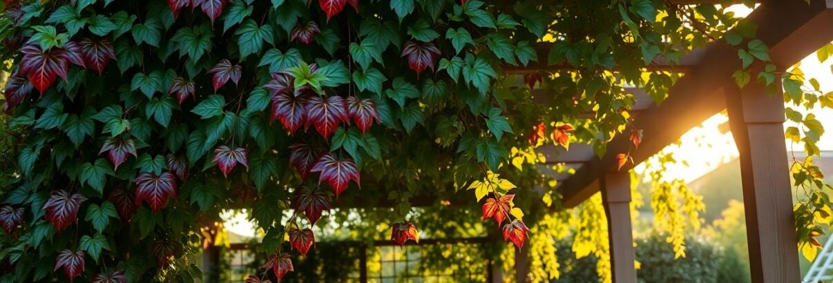 La vigne vierge : une plante grimpante qui transforme votre jardin en oasis ombragée en seulement 2 mois