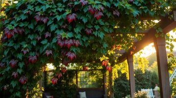 La vigne vierge : une plante grimpante qui transforme votre jardin en oasis ombragée en seulement 2 mois