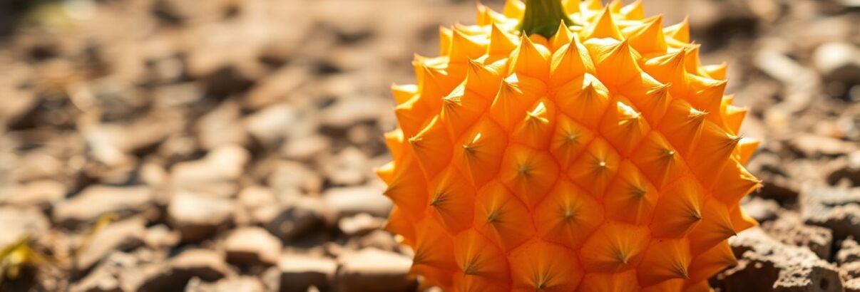 Le kiwano : ce fruit exotique en forme de mini-melon qui résiste à la sécheresse