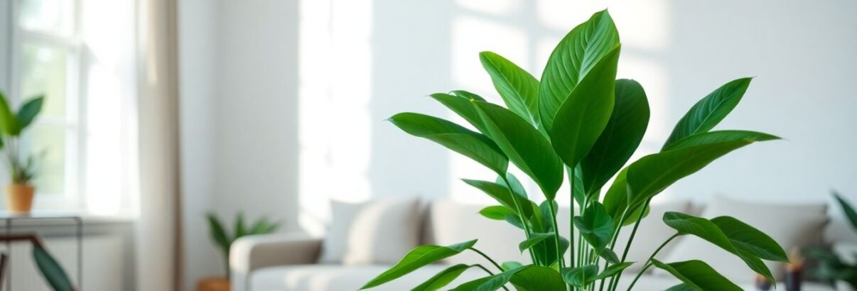Le Spathiphyllum : la plante d'intérieur qui absorbe l'humidité et transforme votre espace en havre de paix