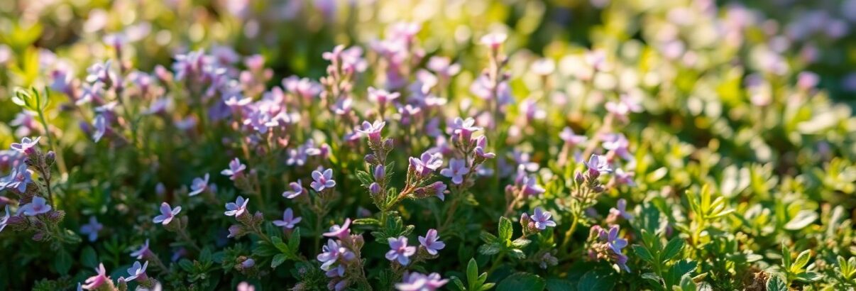 Le thym serpolet : la plante rampante parfumée qui remplace avantageusement votre pelouse traditionnelle