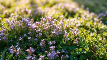 Le thym serpolet : la plante rampante parfumée qui remplace avantageusement votre pelouse traditionnelle