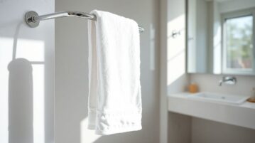 Serviette salle de bain