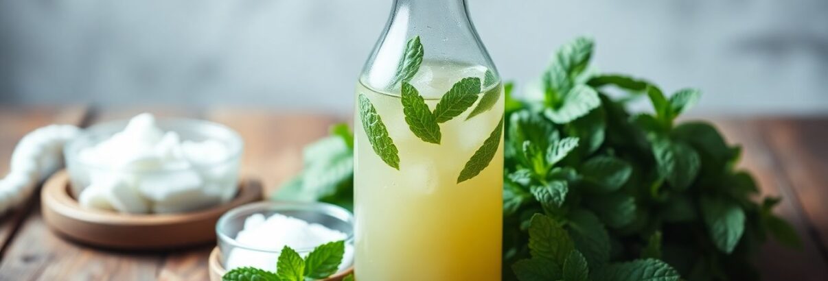 Sirop de menthe maison : la recette facile qui vous fera oublier les versions commerciales